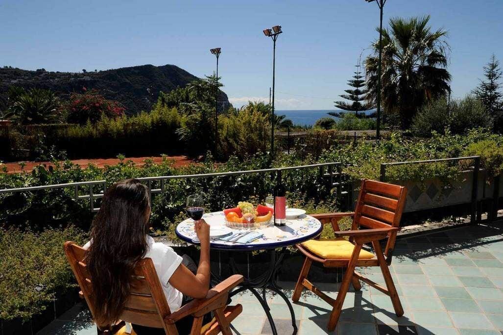 猎豹温泉美容酒店 Forio di Ischia 外观 照片